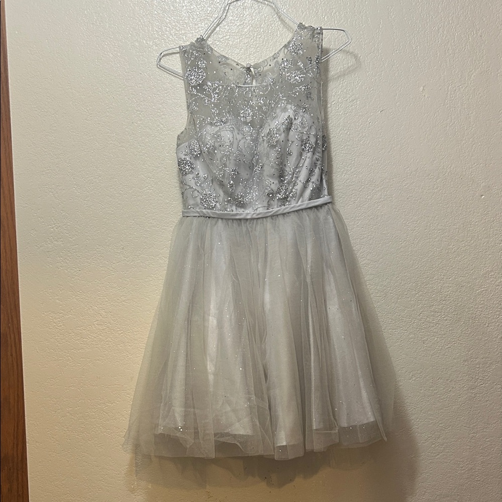 Elegant Silver Dress